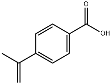 Benzoic acid,4-(1-methylethenyl)- Structure