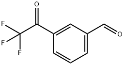 3-(2,2,2-Trifluoroacetyl)benzaldehyde Structure