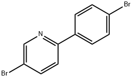 Pyridine, 5-bromo-2-(4-bromophenyl)- 구조식 이미지