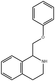 1-(phenoxymethyl)-1,2,3,4-tetrahydroisoquinoline Structure