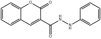2-oxo-N'-phenylchromene-3-carbohydrazide Structure