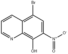 8-Quinolinol,5-bromo-7-nitro- Structure