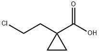 1-(2-chloroethyl)cyclopropane-1-carboxylic acid Structure