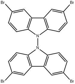 3,3',6,6'-tetrabromo-9,9'-bicarbazole Structure