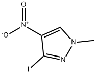 3-iodo-1-methyl-4-nitro-1H-pyrazole 구조식 이미지