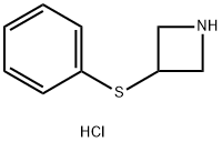 3-(phenylsulfanyl)azetidine hydrochloride 구조식 이미지