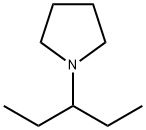 1-(pentan-3-yl)pyrrolidine Structure