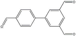 [1,1'-Biphenyl]-3,4',5-tricarboxaldehyde 구조식 이미지