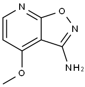 4-Methoxy-isoxazolo[5,4-b]pyridin-3-ylamine 구조식 이미지