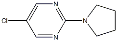 5-chloro-2-pyrrolidin-1-ylpyrimidine Structure