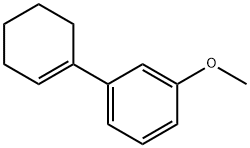 Benzene,1-(1-cyclohexen-1-yl)-3-methoxy- 구조식 이미지