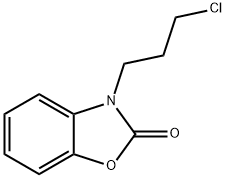 2(3H)-Benzoxazolone, 3-(3-chloropropyl)- Structure