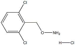 Hydroxylamine, O-[(2,6-dichlorophenyl)methyl]-, hydrochloride Structure