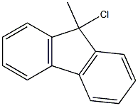 9H-Fluorene, 9-chloro-9-methyl- 구조식 이미지