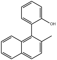 Phenol, 2-(2-methyl-1-naphthalenyl)- Structure