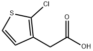 (2-Chloro-thiophen-3-yl)-acetic acid Structure