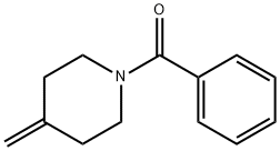 Piperidine, 1-benzoyl-4-methylene- 구조식 이미지