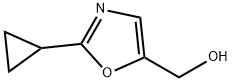 (2-cyclopropyloxazol-5-yl)methanol 구조식 이미지