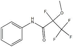 2,3,3,3-tetrafluoro-2-methoxy-N-phenylpropanamide Structure