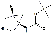 tert-butyl N-[(1R,5S)-3-azabicyclo[3.1.0]hexan-1-yl]carbamate Structure