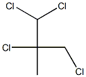 Propane, 1,1,2,3-tetrachloro-2-methyl- Structure