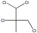 Propane, 1,1,2,3-tetrachloro-2-methyl- 구조식 이미지