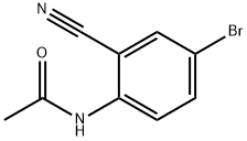 N-(4-Bromo-2-cyanophenyl)acetamide Structure