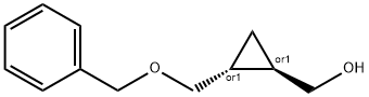 ((1S,2S)-2-((BENZYLOXY)METHYL)CYCLOPROPYL)METHANOL Structure