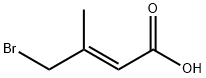 4-Bromo-3-methyl-but-2-enoic acid 구조식 이미지