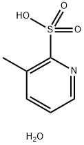 3-Methylpyridine-2-sulfonic acid hydrate Structure