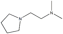 1-Pyrrolidineethanamine, N,N-dimethyl- Structure