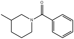 Piperidine, 1-benzoyl-3-methyl- Structure