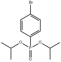 Phosphonic acid, (4-bromophenyl)-, bis(1-methylethyl) ester 구조식 이미지