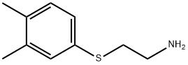 Ethanamine, 2-[(3,4-dimethylphenyl)thio]- Structure