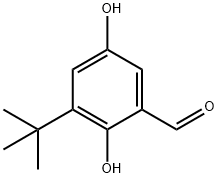 5-Hydroxy-3-tert-butyl-salicylaldehyde 구조식 이미지