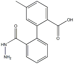 Benzoic acid,4-methyl-, 2-benzoylhydrazide 구조식 이미지