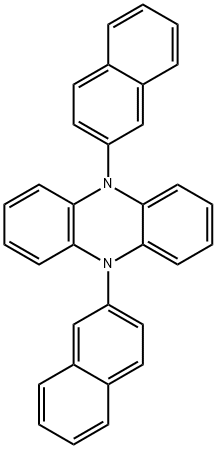 5,10-Di(2-Naphthyl)-5,10-dihydrophenazine >=97% 구조식 이미지