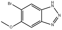 6-bromo-5-methoxy-1H-benzo[d][1,2,3]triazole Structure