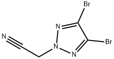 2-(4,5-dibromo-2H-1,2,3-triazol-2-yl)acetonitrile Structure