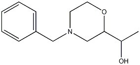 1-(4-BENZYLMORPHOLIN-2-YL)ETHANOL Structure