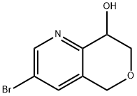 3-BROMO-7,8-DIHYDRO-5H-PYRANO[4,3-B]PYRIDIN-8-OL Structure