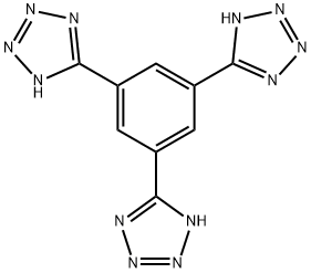 1,3,5-tri(1H-tetrazol-5-yl) benzene Structure