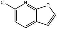 6-Chloro-furo[2,3-b]pyridine 구조식 이미지