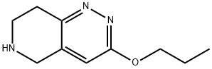 3-propoxy-5,6,7,8-tetrahydropyrido[4,3-c]pyridazine Structure