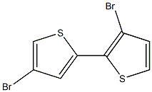 2,2'-Bithiophene, 3,4'-dibromo- 구조식 이미지