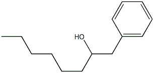 Benzeneethanol, .alpha.-hexyl- Structure