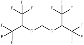 Propane, 2,2'-[methylenebis(oxy)]bis[1,1,1,3,3,3-hexafluoro- Structure