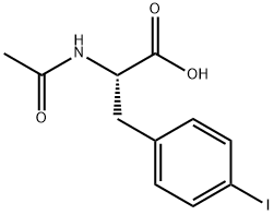 N-acetyl-4-iodo- L-Phenylalanine Structure