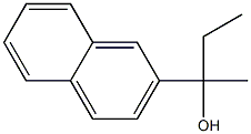 2-naphthalen-2-ylbutan-2-ol Structure