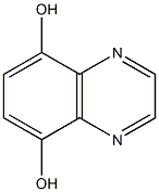 5,8-Quinoxalinediol Structure